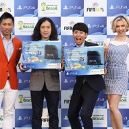 『FIFA14』でW杯をシミュレーション！？前園真聖、ピース又吉直樹、綾部祐二、水沢アリーらが参加