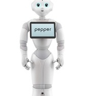 感情認識パーソナルロボット「Pepper」外観