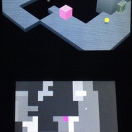 操作は、スライドパッド（十字ボタン）で「キューブ」を上下左右に移動させるというシンプルなもの