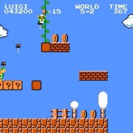 マリオが地中から生える豆の木に乗って無限1UP!?『スーパーマリオブラザーズ』奇妙で新しい無限1UP裏ワザ