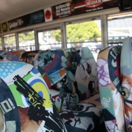 【E3 2014】イカしたトレーラーが街を走行?! 『Sunset Overdrive』仕様のバスを発見