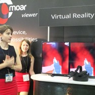 【E3 2014】VR機の新たな対抗馬!?スマートフォンを利用した4way HMD「Cmoar Personal Viewer」