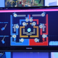 監視カメラは建物にこうした形で置かれている