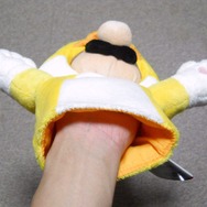 手を入れたところ