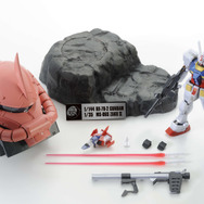 35周年を記念する「ガンダム&シャア専用ザクヘッド(プレミアムVer.)」のビネットアイテムが登場