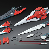 鮮烈なカラーと多彩な武装展開ギミックを搭載したMG「ダブルオーガンダム セブンソード/G インスペクション」