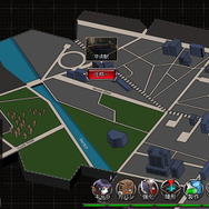 遊園地の「圏外」をクリックすると、マップが表示されます