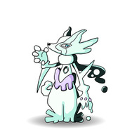 白属性:アルビノモンスター