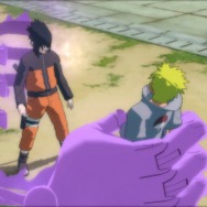 『ナルティメットストームレボリューション』予約特典としてJSAT2013で限定公開されたアニメ「サニー・サイド・バトル!!!」が付属