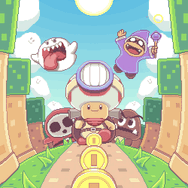 ファンが手がけた『進め！キノピオ隊長』のGIFアニメーションが凄い