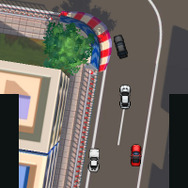 街角ならではのカーブも多数？