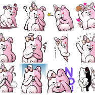 『ダンガンロンパ』のLINEスタンプ配信開始