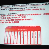 【GTMF 2014】コンソールでもネットワーク対応が進む中、存在感を増すモノビットエンジン