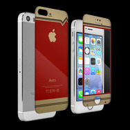 このガラスフィルムを貼るだけで、iPhoneがレトロゲーム機風に! 製品化に向けてプレオーダーの受付開始