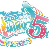 「SEGA feat. HATSUNE MIKU Project」5周年 ロゴ