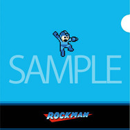 A4クリアファイル「ロックマン」表面