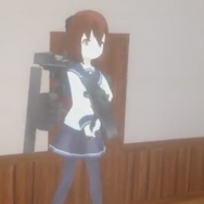 「MMDAgent」とプロジェクターで「ダメ男製造機」を三次元に!自室で『艦これ』の雷と会話できる堕落システム完成