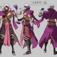 設定画「長曾我部元親」（全身）