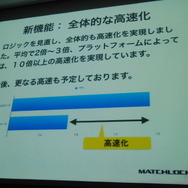 最近の新機能: 全体的な高速化