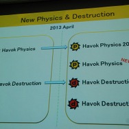 新しいPhysicsとDestruction