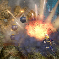 大岩をバクダンで破壊して、黄金のスタルチュラが隠れていないか確認