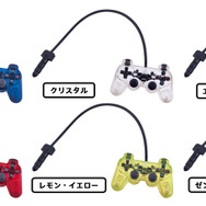 プレイステーション コントローラー型 イヤホンジャックマスコット スケルトンver.（全6種）