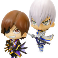 「ぷらす」された伊達政宗（BASARA3第弐衣装）と石田三成（BASARA3第弐衣装）