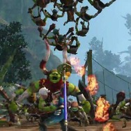 『ゼルダ無双』インパの薙刀は、灼熱の炎で敵を焼き尽くす ─ ド派手なプレイムービーをチェックしよう