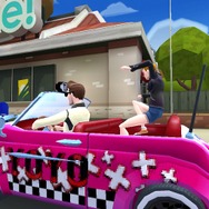 クレイジータクシー最新作『Crazy Taxi：City Rush』は、タンクで破壊の限りを尽くせる