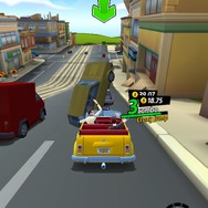 クレイジータクシー最新作『Crazy Taxi：City Rush』は、タンクで破壊の限りを尽くせる