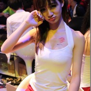 【China Joy 2014】雨の上海、でも熱気十分の会場でお出迎え、美女コンパニオン二日目編