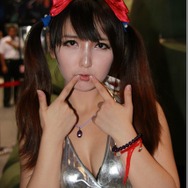 【China Joy 2014】雨の上海、でも熱気十分の会場でお出迎え、美女コンパニオン二日目編