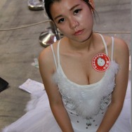 【China Joy 2014】雨の上海、でも熱気十分の会場でお出迎え、美女コンパニオン二日目編