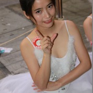 【China Joy 2014】雨の上海、でも熱気十分の会場でお出迎え、美女コンパニオン二日目編