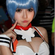 【China Joy 2014】雨の上海、でも熱気十分の会場でお出迎え、美女コンパニオン二日目編