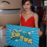 【China Joy 2014】雨の上海、でも熱気十分の会場でお出迎え、美女コンパニオン二日目編