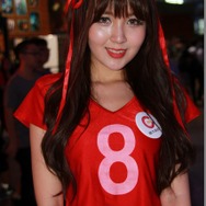 【China Joy 2014】雨の上海、でも熱気十分の会場でお出迎え、美女コンパニオン二日目編