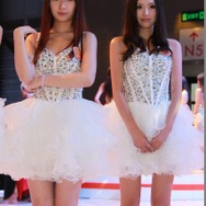 【China Joy 2014】雨の上海、でも熱気十分の会場でお出迎え、美女コンパニオン二日目編