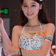 【China Joy 2014】雨の上海、でも熱気十分の会場でお出迎え、美女コンパニオン二日目編