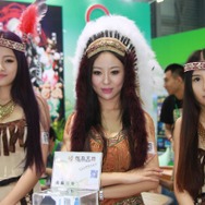 【China Joy 2014】ビジネスブースも美女揃い、営業スマイルいただきました！