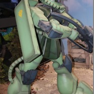 【China Joy 2014】中国のガンダムファンが集結!? 久遊網ブースではザク頭部がお出迎え