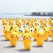 ピカチュウ50匹が大集合! ディアンシー役・松本まりかも大興奮