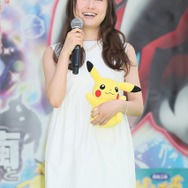 ピカチュウ50匹が大集合! ディアンシー役・松本まりかも大興奮