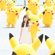 ピカチュウ50匹が大集合! ディアンシー役・松本まりかも大興奮
