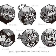 『電撃文庫 FIGHTING CLIMAX』蒔絵シール 特典ステッカーA