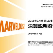 「2015年3月期 第1四半期 決算説明資料」より
