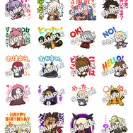 「BLAZBLUE ちびキャラ」LINEスタンプ