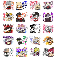 『BLAZBLUE』のちびキャラがキュートでコミカルな「LINEスタンプ」になって登場