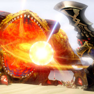 火球をチャージするキングドドンゴに対して、力で強引に攻撃を通していくガノンドロフ