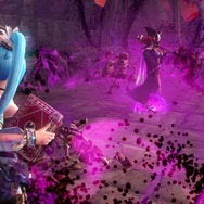 シアが発生させた闇の炎が、ラナを捕らえる